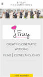 Mobile Screenshot of jfrayproductions.com